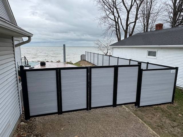 We install high end fences.